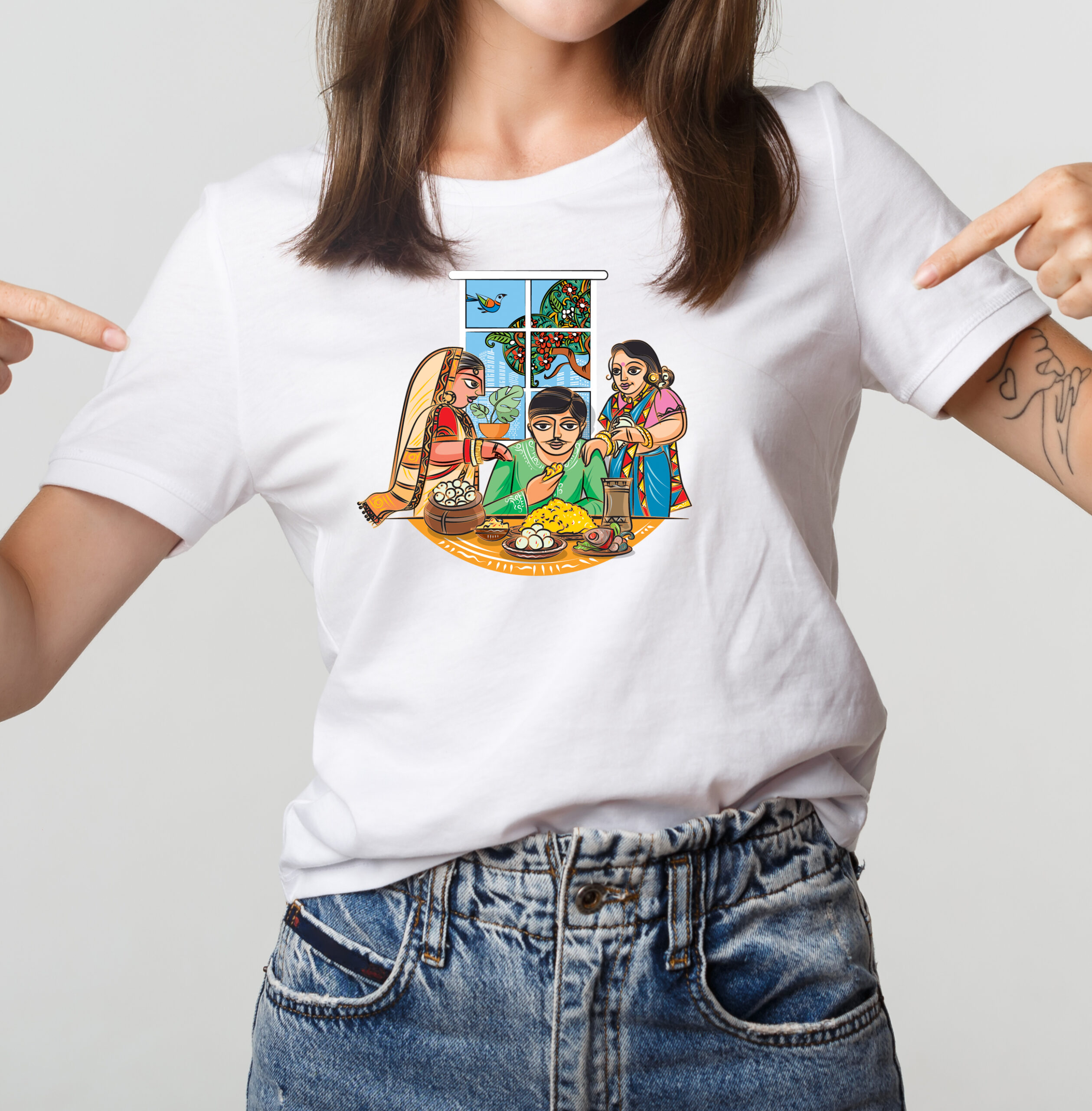 bengali graphic t-shirt