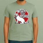 Work From Home - Unisex Graphic T-Shirt, Abol Tabol Collection