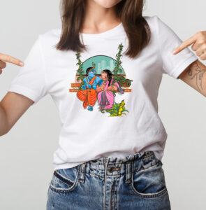 Radha Krishna - Graphic, Printed T-Shirt, Unisex Design