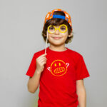 Happy Smiley - Softest 100% Cotton Fabric, Unisex Design