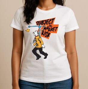 Subject to Market Risk - Unisex Graphic Tee, Abol Tabol Collection