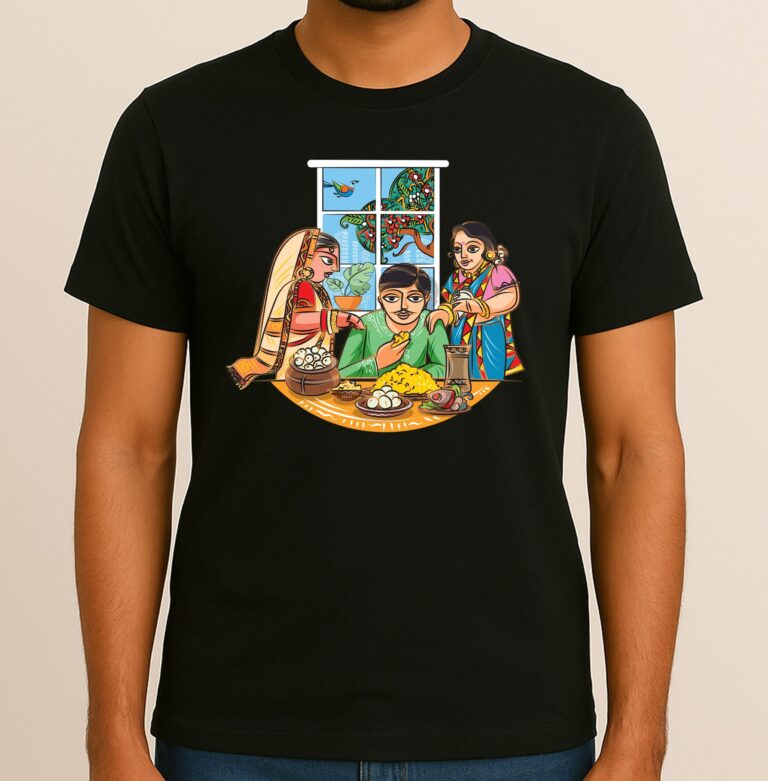 12 Mashe 13 Parbon: Bengali Printed T-Shirts Celebrating Culture in Style