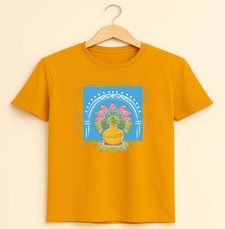 Mangal Ghot, Durga Pujo Special Graphic T-Shirt