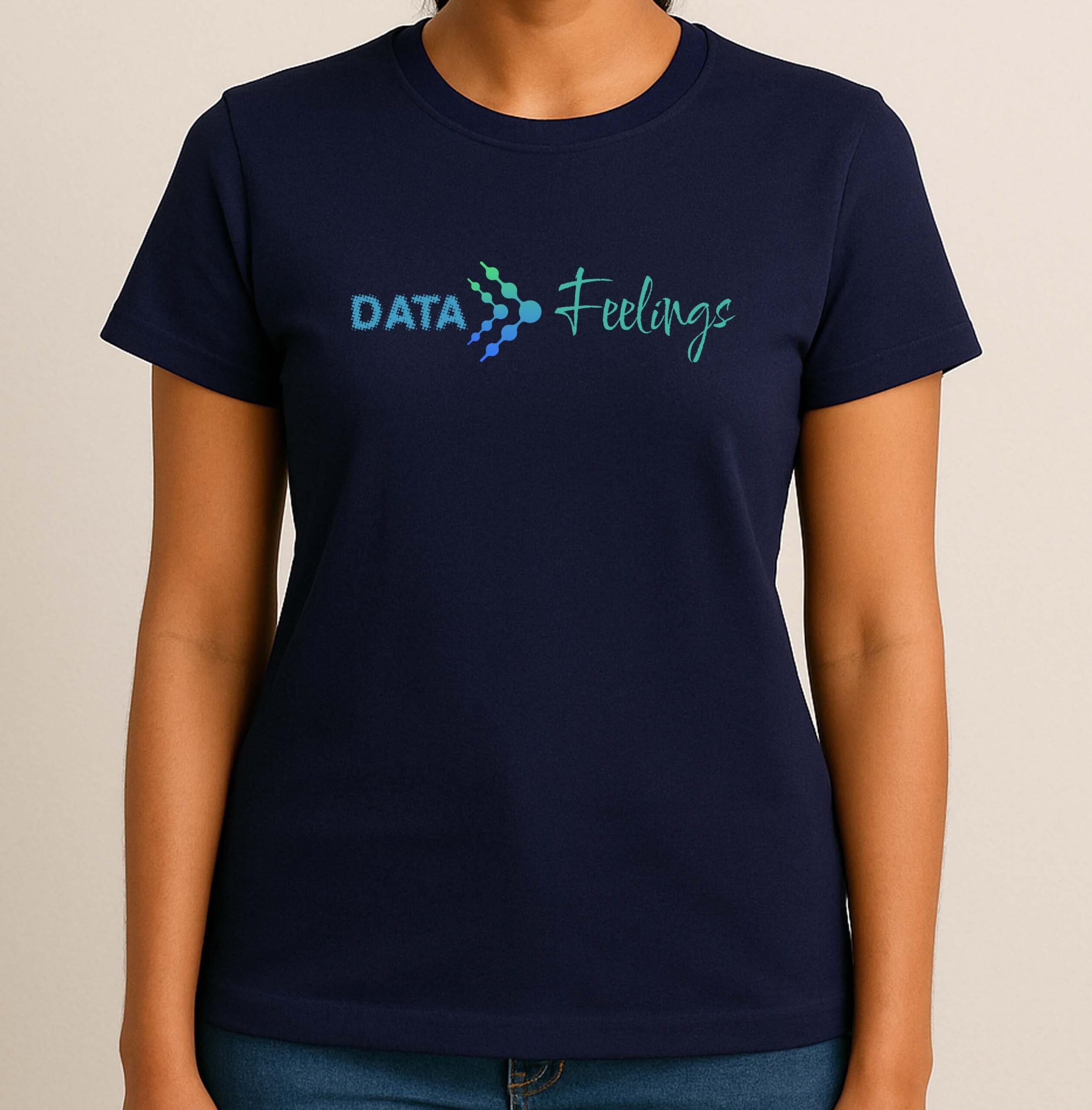 Data Feelings – Fashion-Forward, Humorous Tee Shirt for Techies