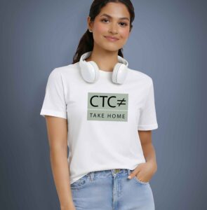 CTC, The Illusion of Income - Round Neck, Unisex, 100% Cotton T-Shirt