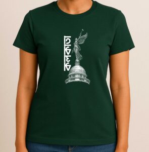 Kolkata Victoria Memorial Pori - Bengali Printed Graphic T-Shirt, Unisex, Moisture-Wicking Fabric, Regular Fit