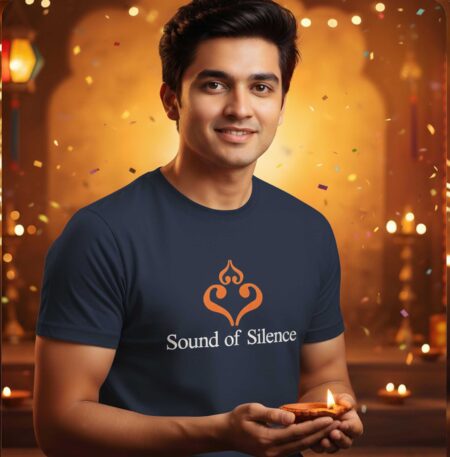 Diwali Dhamaka – Sound of Silence – Unisex 100% Cotton T-Shirt