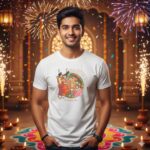 Diwali Special - The Victory of Rama - Unisex 100% Cotton T-Shirt