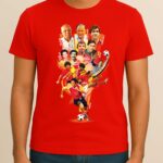 East Bengal Legends, Round Neck 100% Cotton T-Shirt for Men & Women