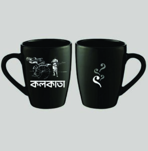 Kolkata Rickshaw - Ceramic, Microwave-Safe Coffee Mug