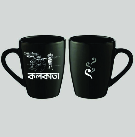 Kolkata Rickshaw - Ceramic, Microwave-Safe Coffee Mug