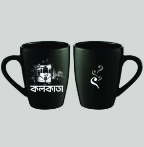 Kolkata Tram - Ceramic, Microwave-Safe Coffee Mug