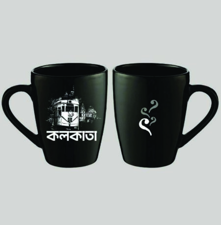 Kolkata Tram - Ceramic, Microwave-Safe Coffee Mug