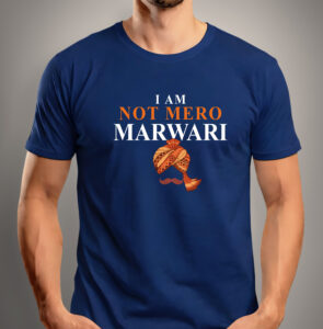 Wear Your Marwari Pride - 100% Cotton, Unisex T-Shirt
