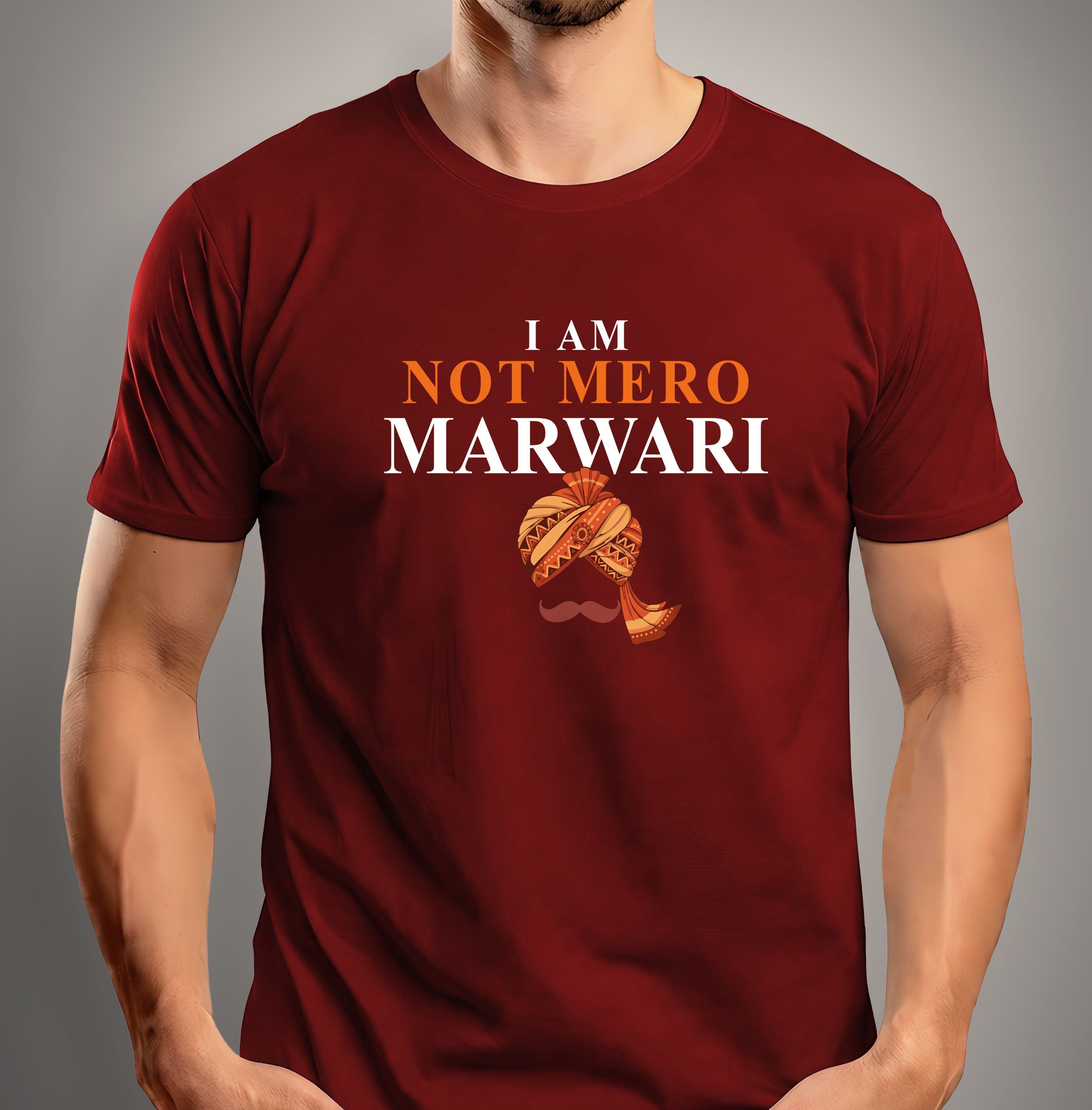 Wear Your Marwari Pride – 100% Cotton, Unisex T-Shirt