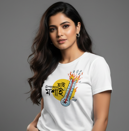 High Temperature Masai - Soft, Breathable 100% Cotton, Summer Printed T-Shirt