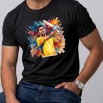 MS Dhoni Cotton Printed T-Shirt, Mahi Special