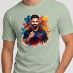 King Kohli Fan Unisex T-Shirt, Round Neck, 100% Cotton, 180 GSM