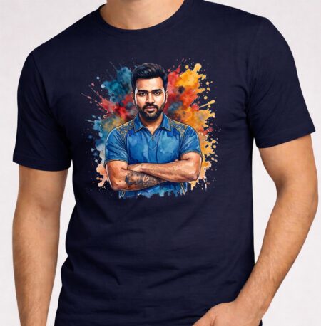 Hitman Rohit Sharma Fan 100% Cotton T-Shirt