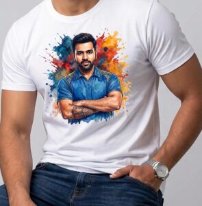 Hitman Rohit Sharma Fan 100% Cotton T-Shirt