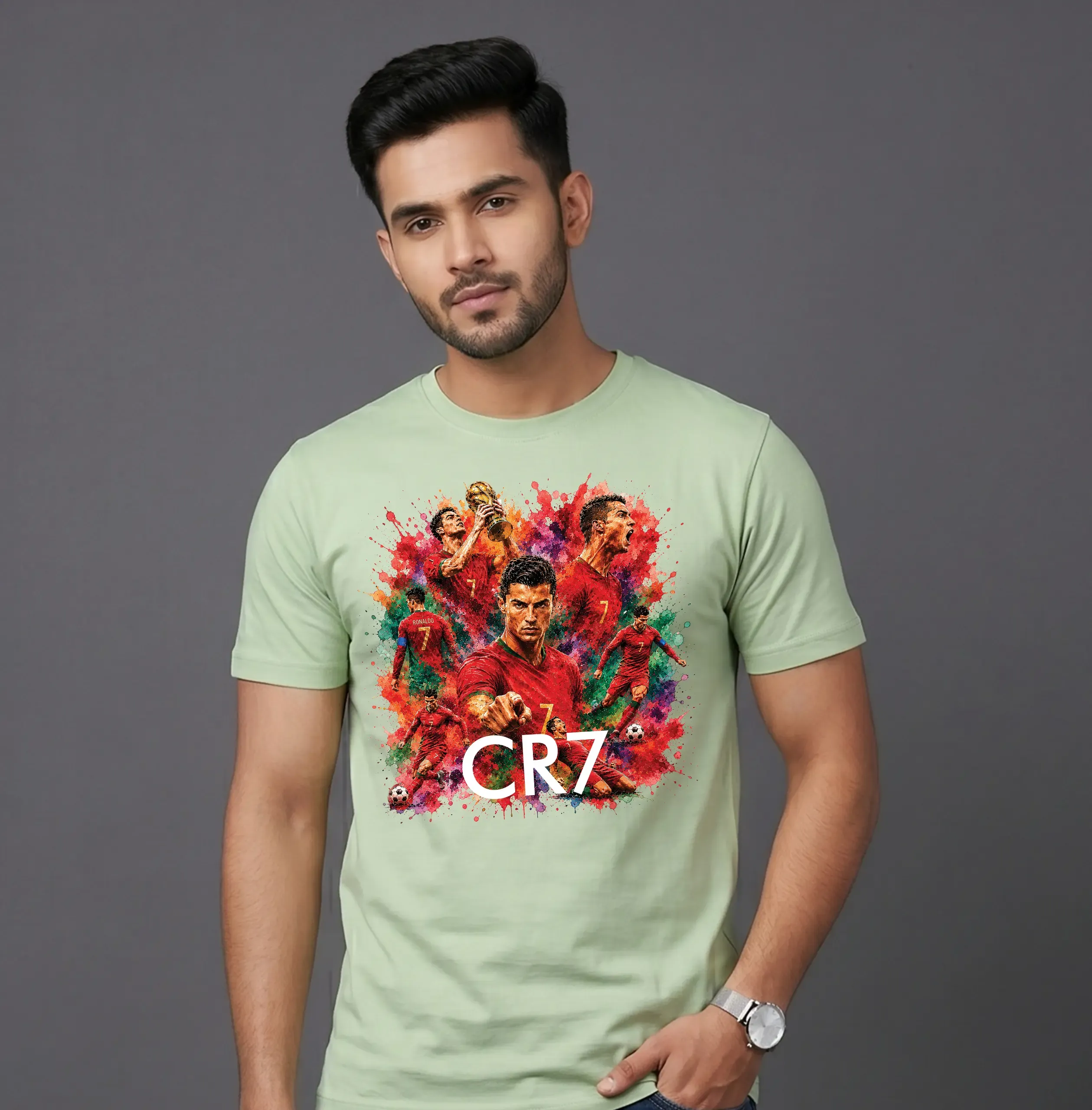 Cristiano Ronaldo Graphic Printed Unisex T-Shirt