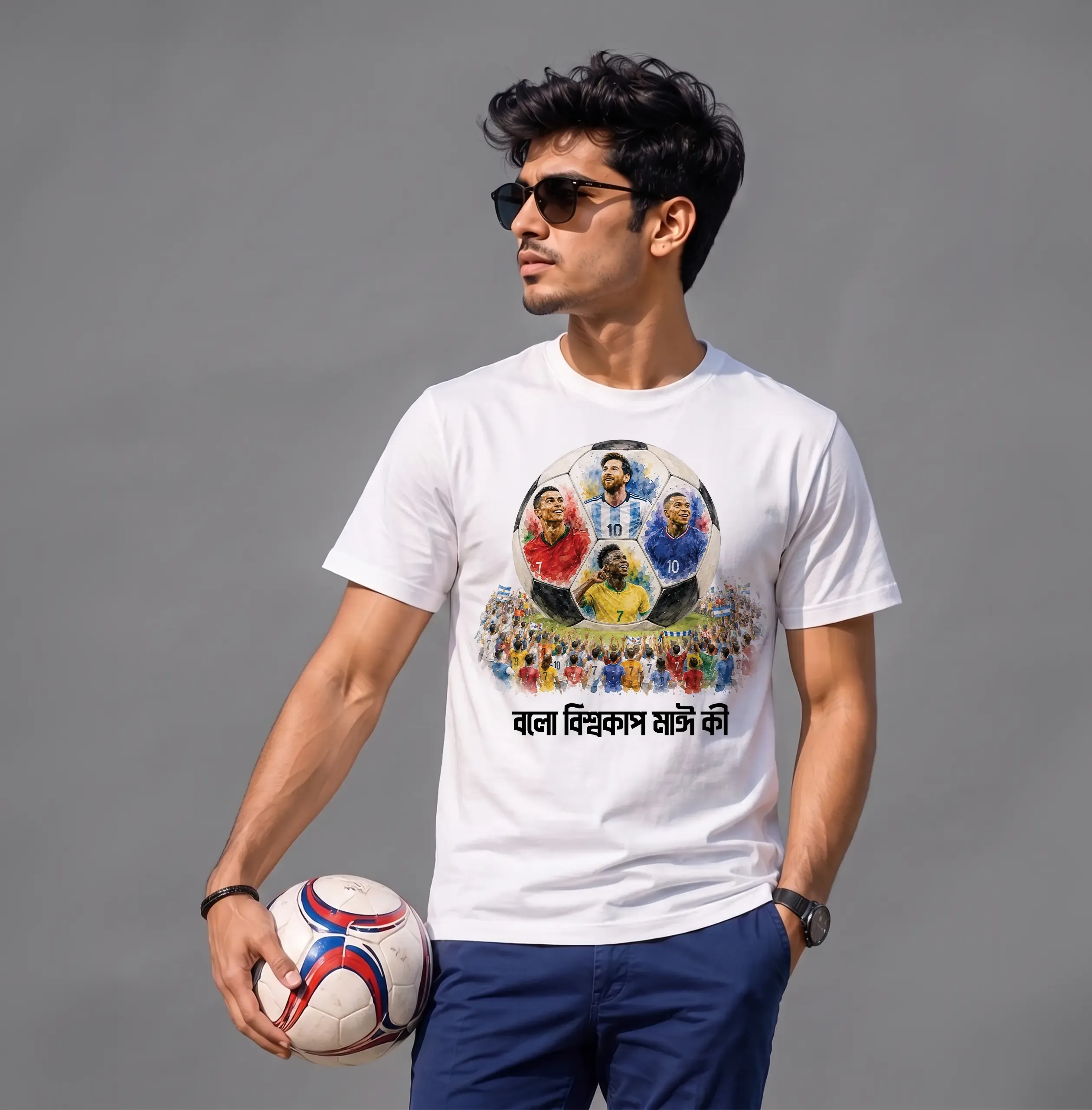 World Cup 2026 Football Fan T-Shirt, Match Day Outfit