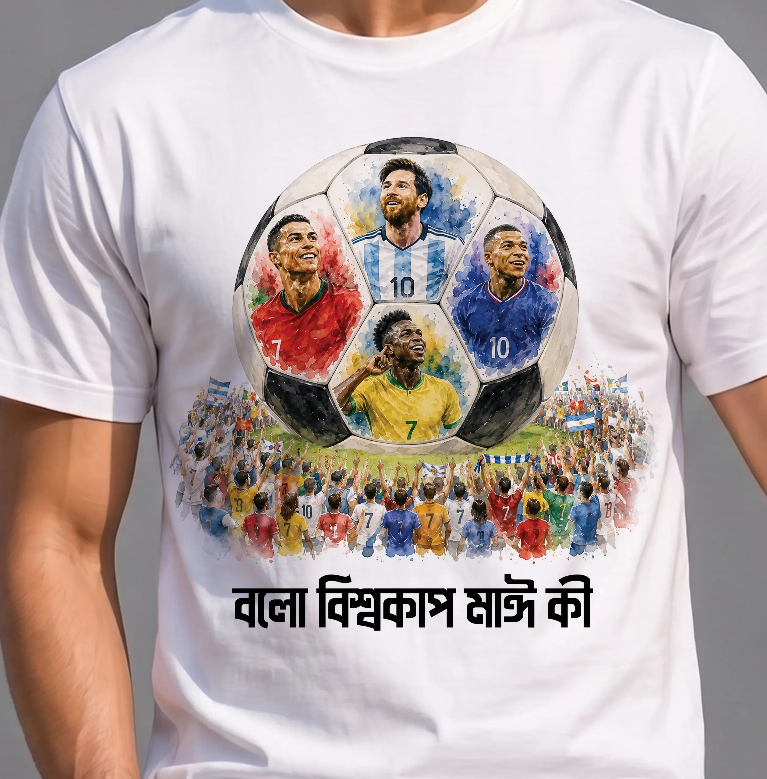 World Cup 2026 Football Fan T-Shirt, Match Day Outfit
