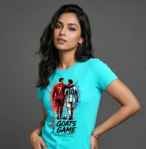 FIFA World Cup 2026 T-Shirt - 2 Goats, 1 Game - For the Love of Football