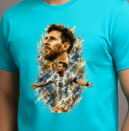 Argentina FIFA World Cup 26 Lionel Messi T-Shirt