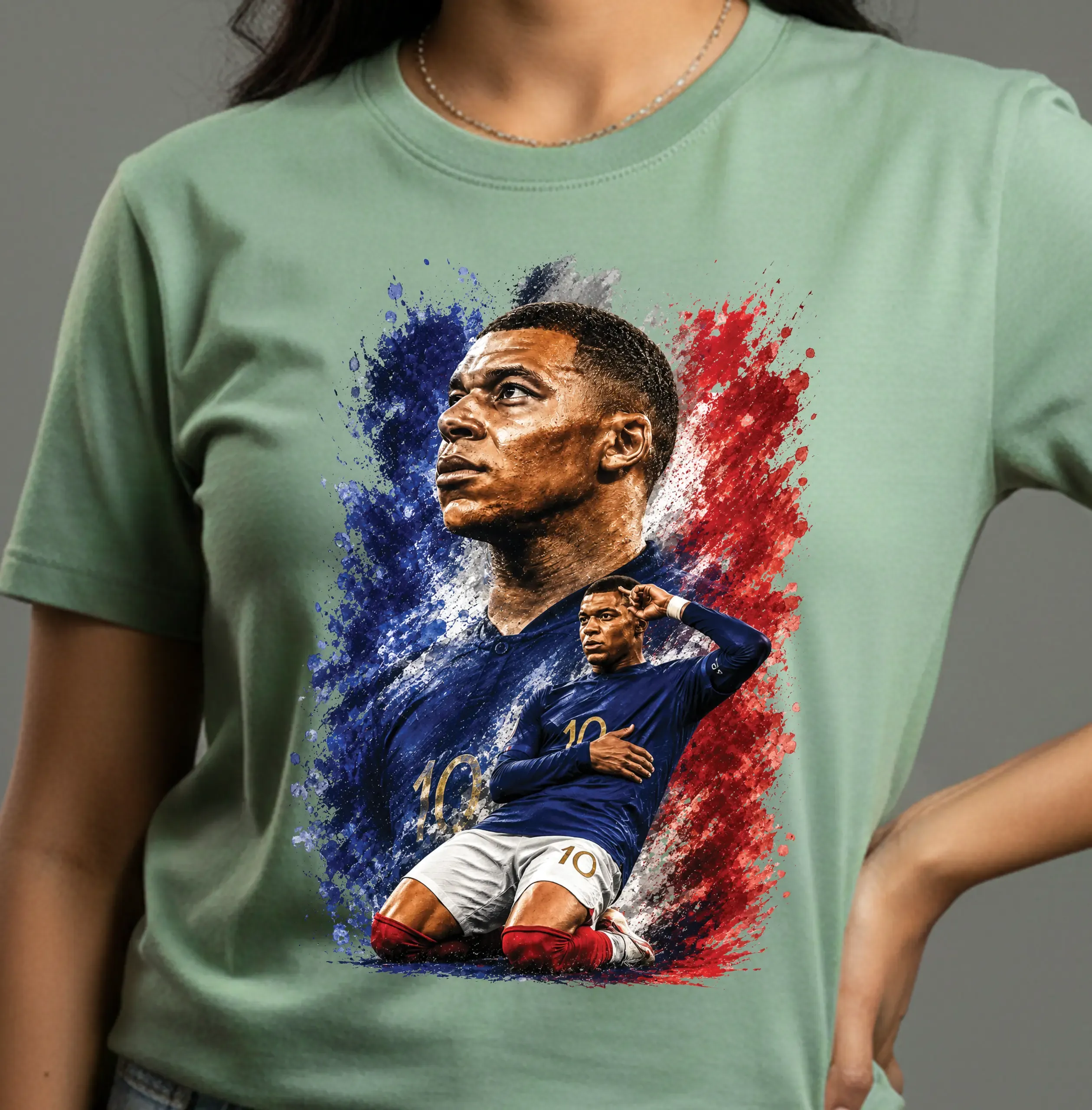 Kylian Mbappé Graphic Printed Unisex T-Shirt for Men & Women