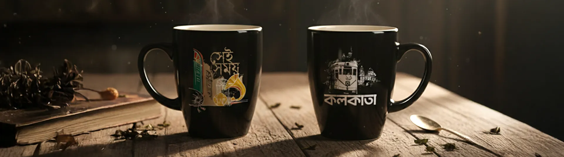 Coffee Mugs Banner