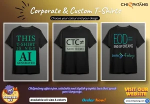 Corporate & Custom T-Shirts in Hyderabad: Why These are Perfect for Modern Professionals?