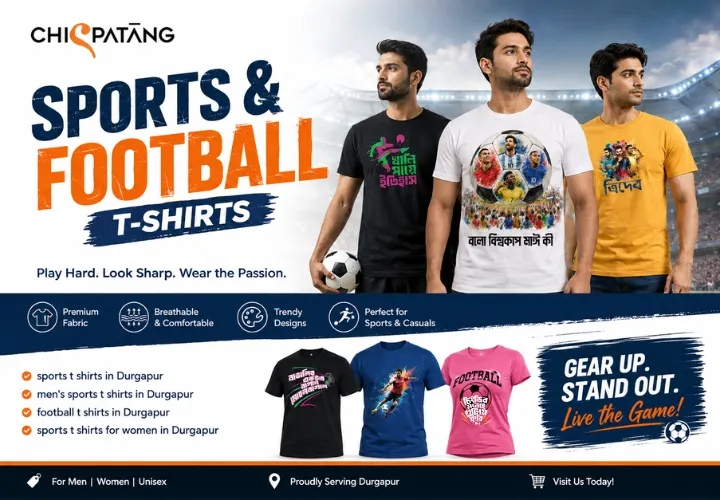 Sports & Football T-Shirts in Durgapur: What Makes Them Special?