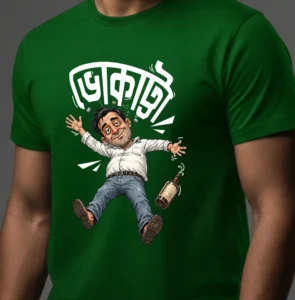Bhokatta, Humor First Printed T-Shirt For Men and Women