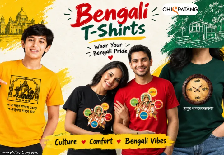 Mahalaya to Dashami: Bengali T-Shirts for Every Mood This Durga Puja (2026)