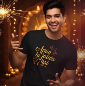 Diwali - Apun Hi Jalwa Hai Unisex T-Shirt