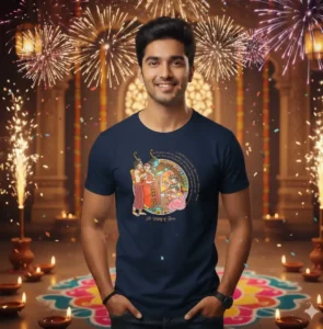 The Victory of Rama - Diwali Special 100% Cotton Unisex T-shirt