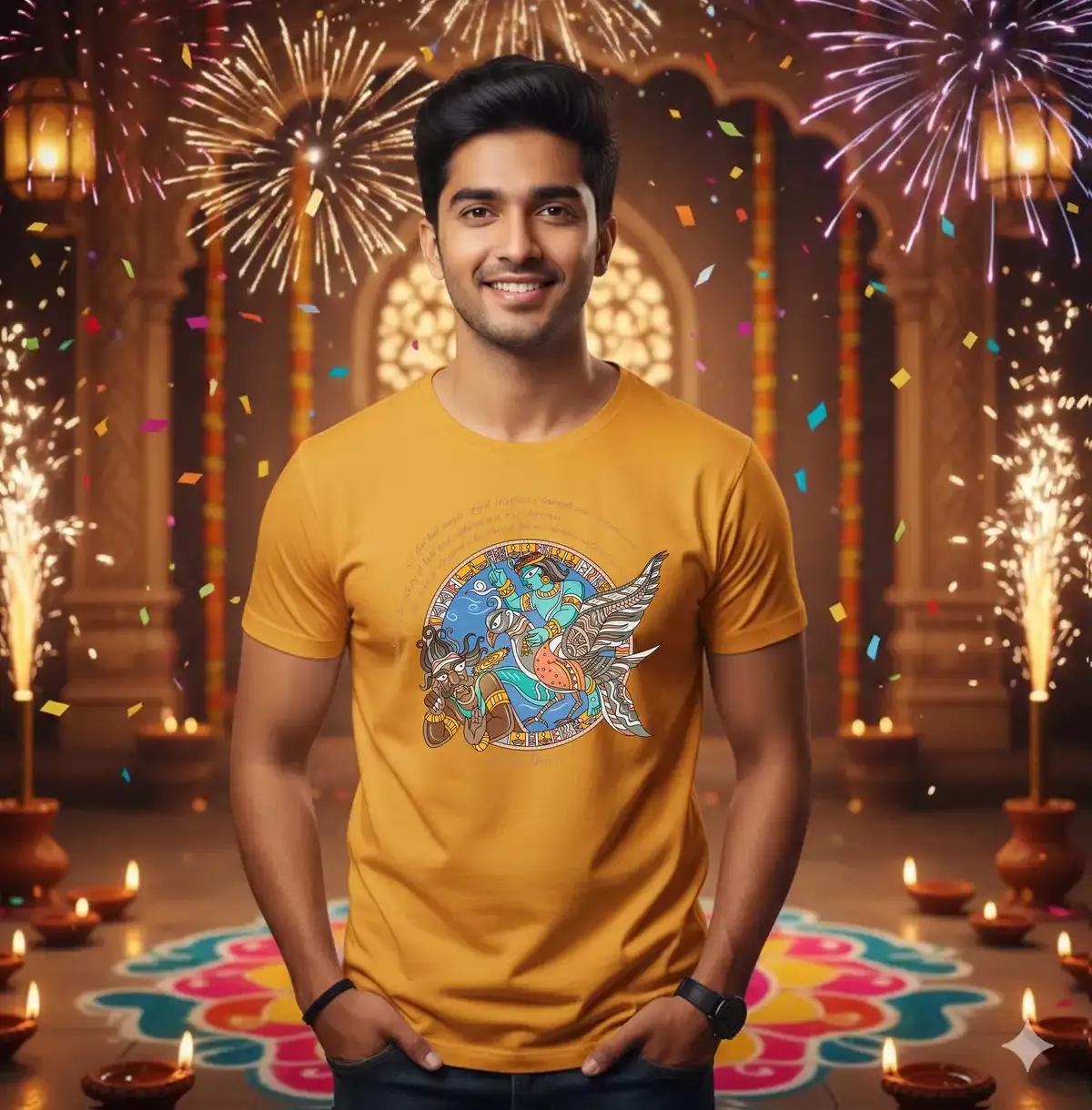 Chhoti Diwali – 100% Cotton Unisex T-shirt